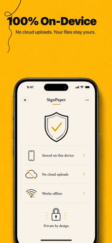SignPaper: eSign PDF Documents Screenshot 2 of 6