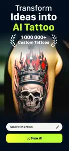 Tattoo AI: Generator & Maker screenshot #1 for iPhone