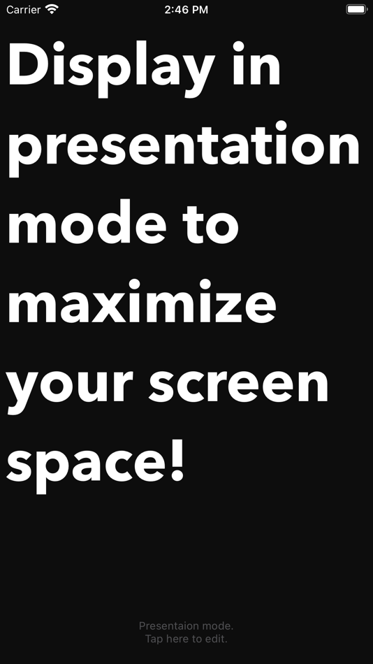 #2. Type Big (iOS) By: One Man Shy LLC