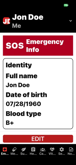 SeniorHealthCompanion screenshot 1