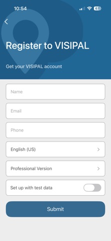 Visipal 2.0 screenshot
