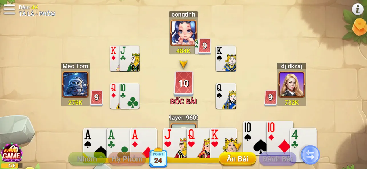 #1. Sâm Lốc Offline - Xâm Chặt Heo (iOS) De: LONG PHAM XUAN