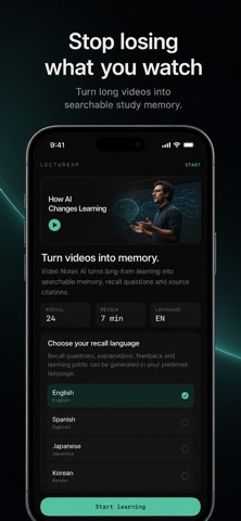 AI Lecture Recorder: Lecturly Screenshot 1 of 5