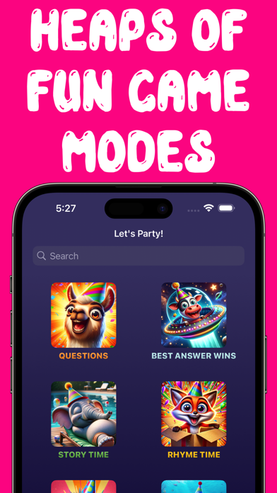 Let's Party Ultimate Questions Screenshot