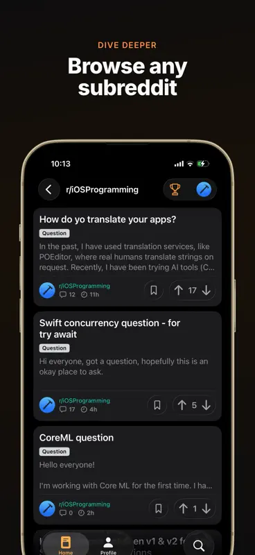 Lurker Reader screenshot 3 of 4