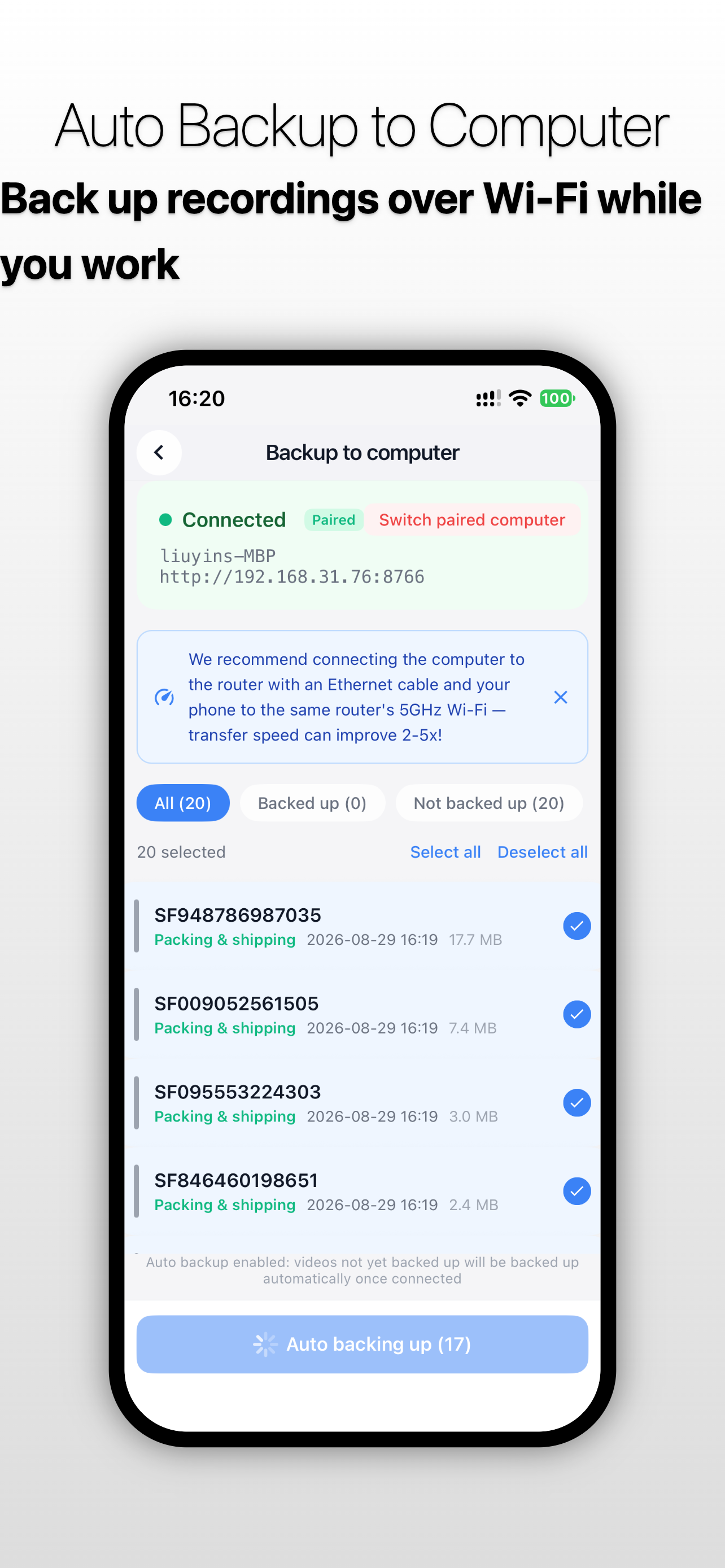 PutPack screenshot 5