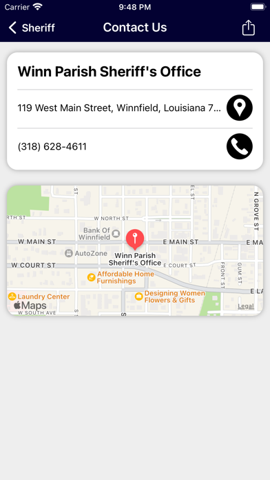 Winn Parish Sheriff & OEP Screenshot