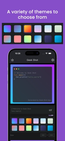 Geek Shot iPhone screenshot