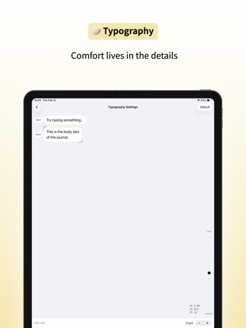 HakoJournal - Secrets Memo iPad screenshot
