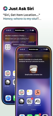 Chestly: Item Organizer iPhone screenshot