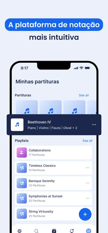 Flat: Editor de Partituras screenshot 5 of 6