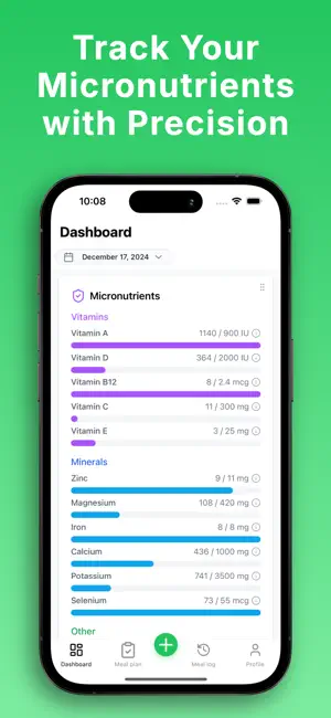 NutriGoals: Nutrition Tracker screenshot 4