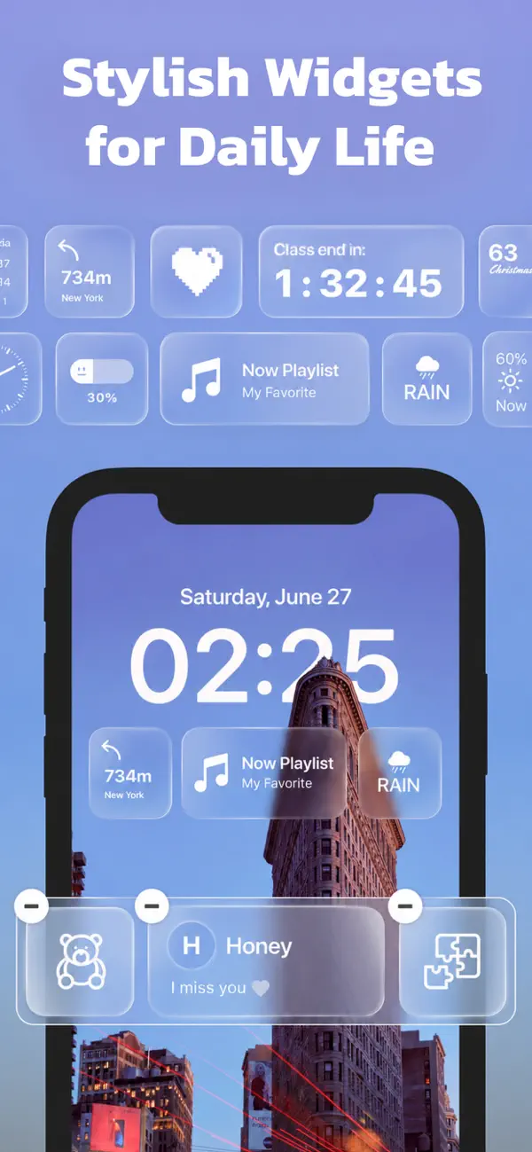 Screenshot #1 pour Top Color Widgets