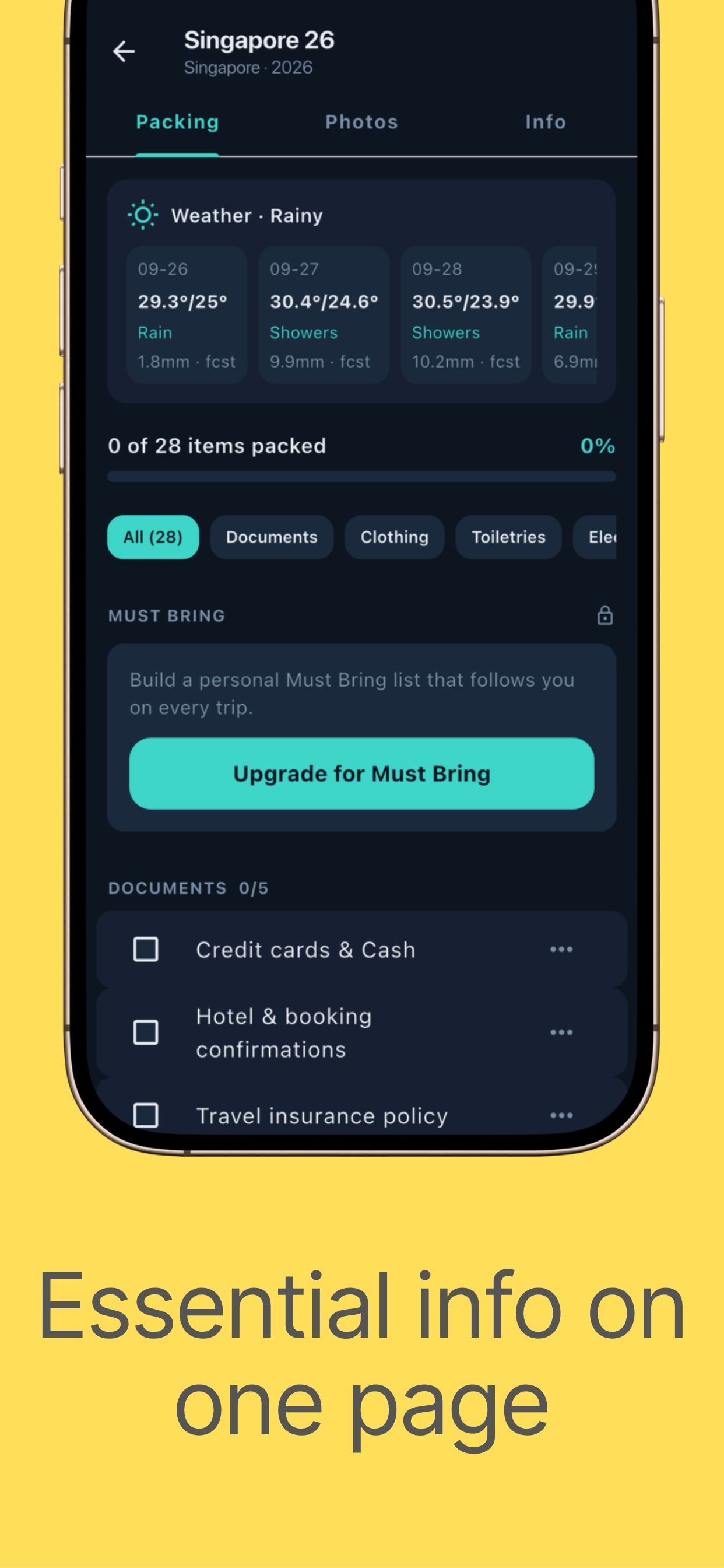 Screenshot 2 of TrvlPckr - Pack Smartly