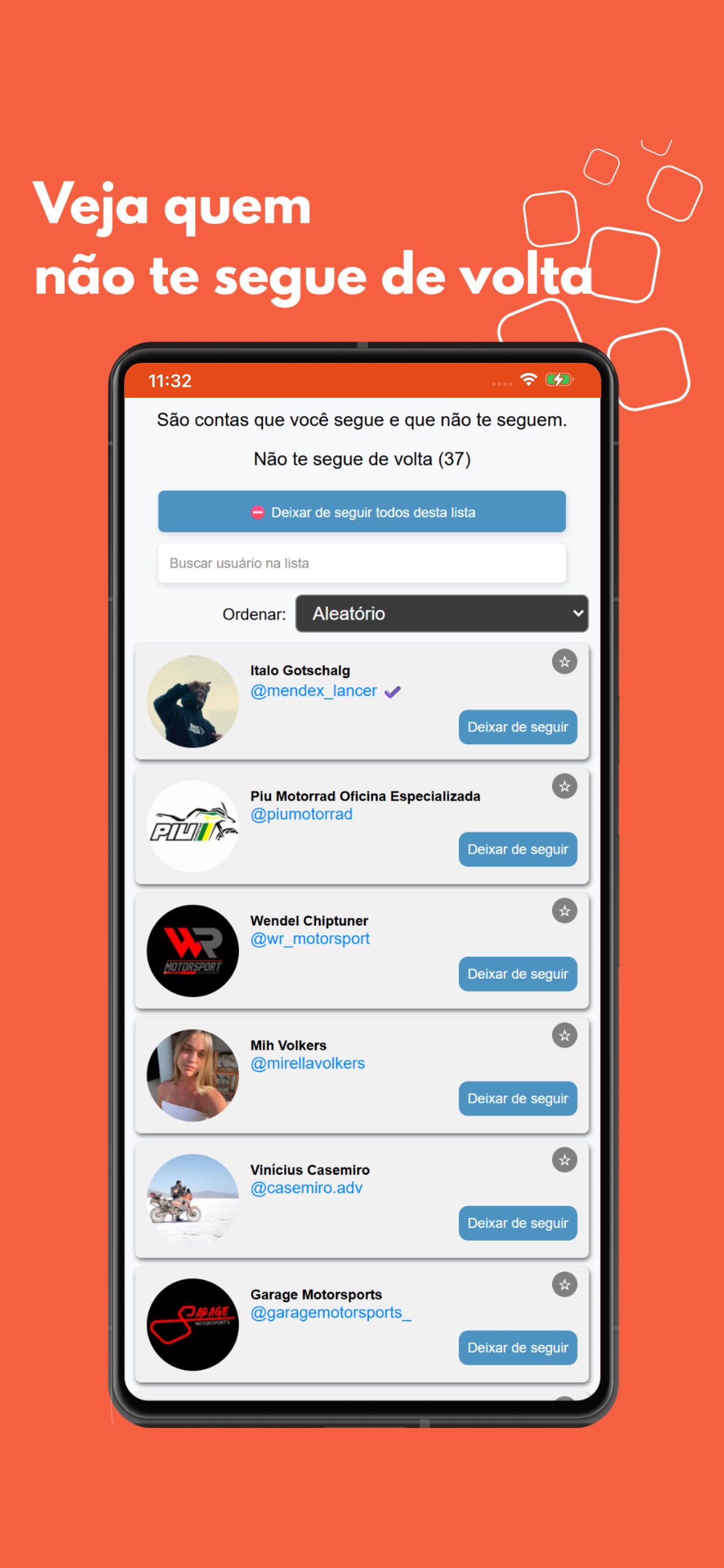 Screenshot 2 of Seguidores & Não Seguidores