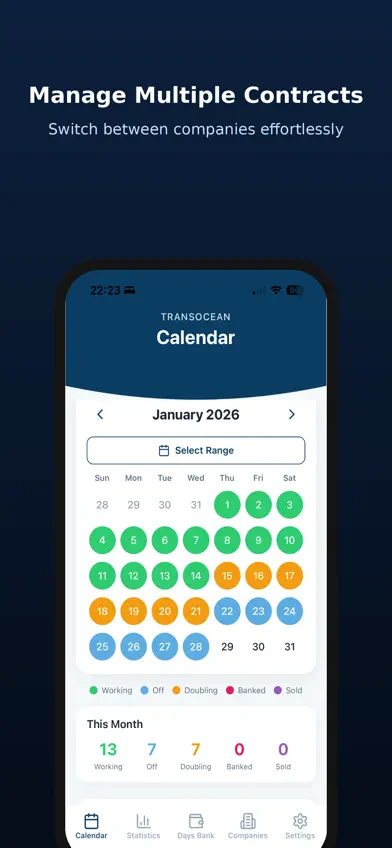 RigSync Calendar screenshot 5