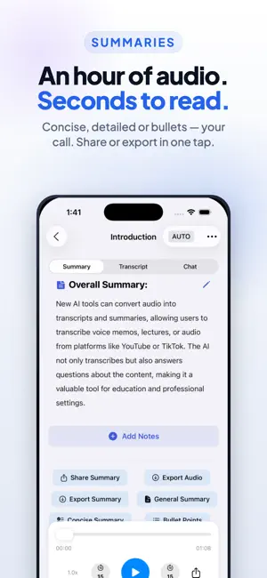 AI Summary: Meeting Note Taker screenshot 4