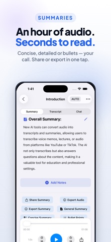 AI Summary: Meeting Note Taker Screenshot 4 of 8
