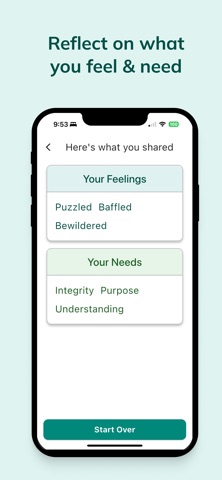 Feelings & Needs screenshot