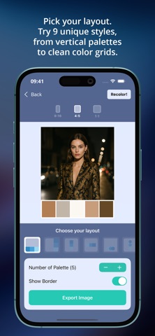 SnapColor! – Color Palettes iPhone screenshot