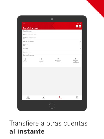 HSBC México iPad screenshot 4
