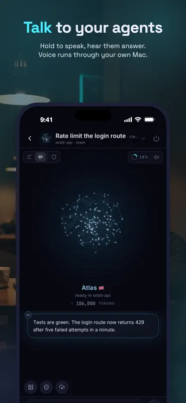 Alpha Overmind: Run AI Agents screenshot 3 of 7