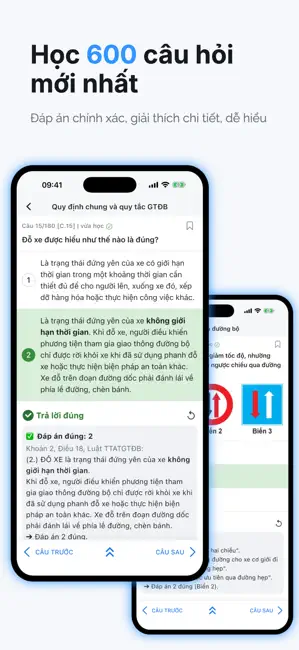 Ôn thi GPLX 2026 iPhone screenshot 3
