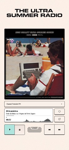 Poolsuite FM iPhone screenshot 1