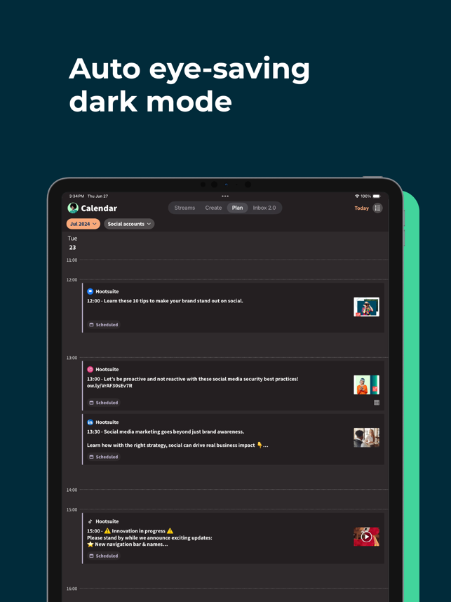 ‎Hootsuite - Social Media Tools Screenshot