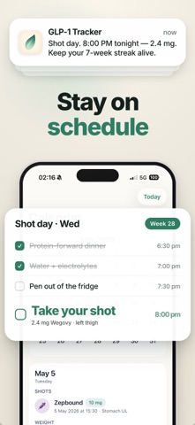 GLP-1 Weight Loss Shot Tracker Screenshot 6 of 7