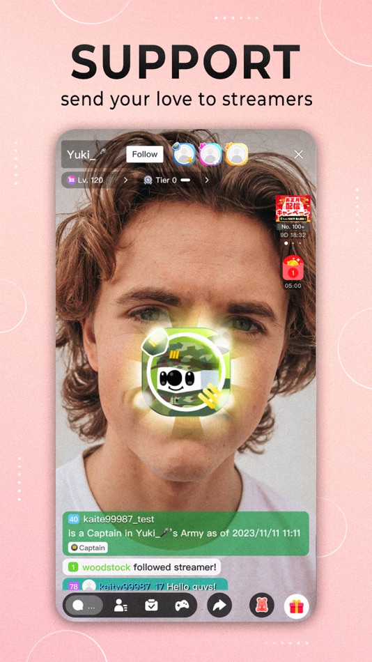 #5. 17LIVE - Live Streaming & Chat (iOS) 由: 17LIVE INC.