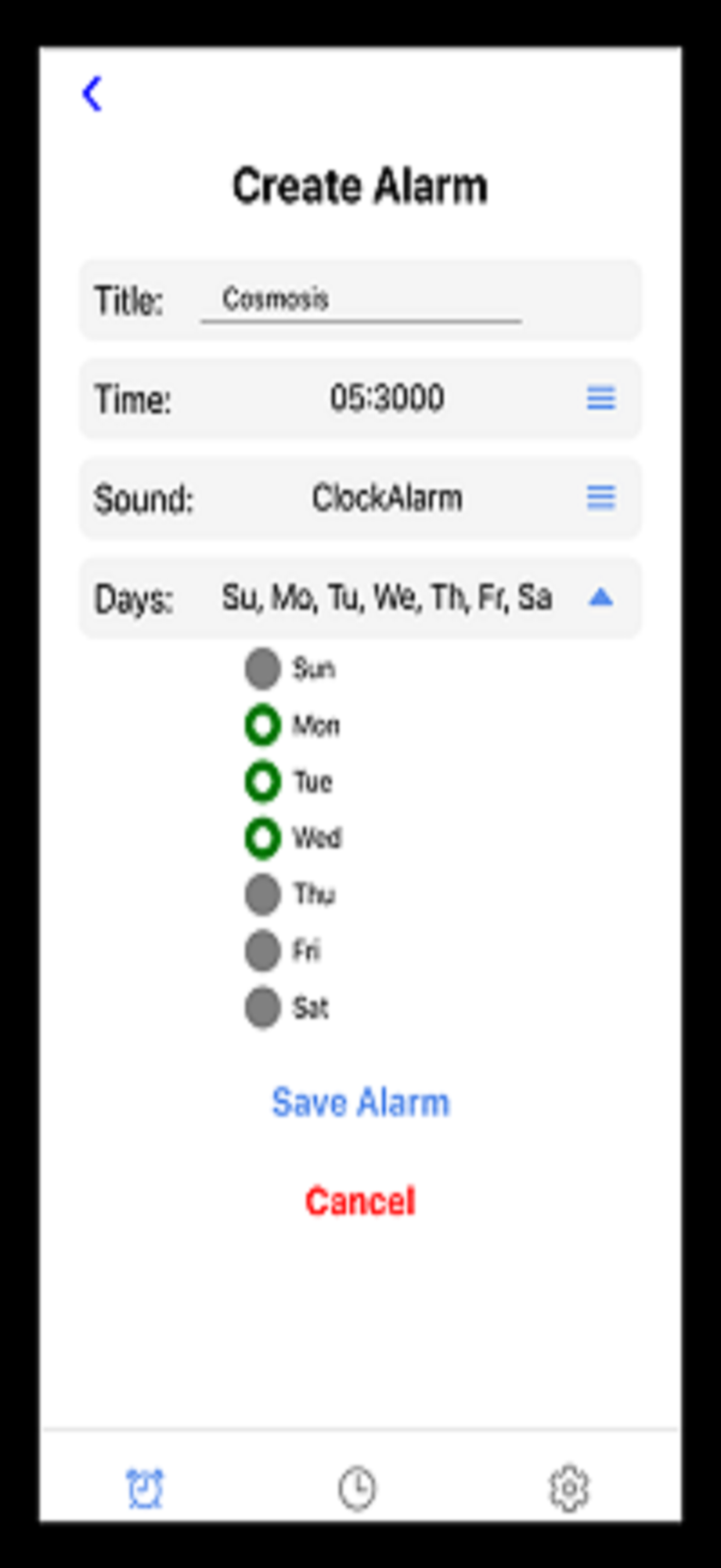 Cosmosis Alarm screenshot 7