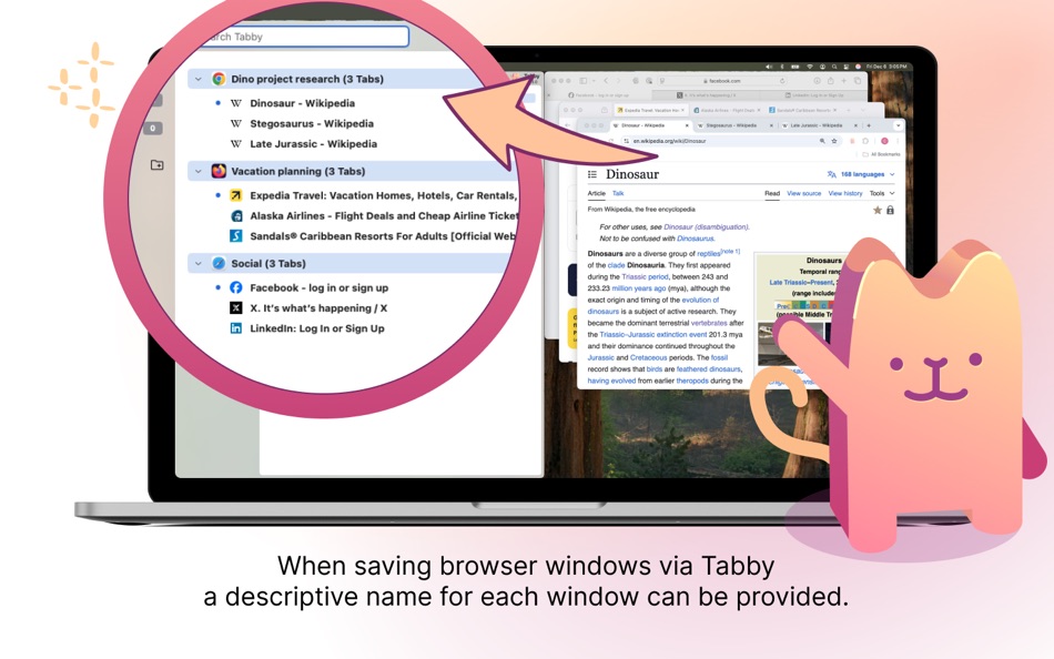 #3. Tabby - Browser Tab Manager (macOS) 由: Fischnet Solutions, Inc.