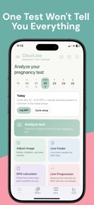 Pregnancy Test Checker: CLine screenshot