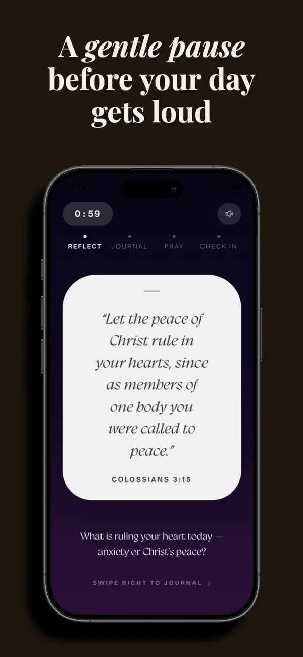 Screenshot #3 pour Selah: Daily Bible Reflection