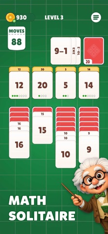 Math Solitaire Screenshot 1 of 10