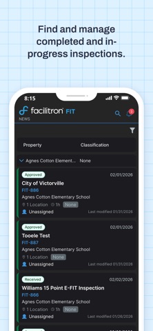 Facilitron FIT screenshot