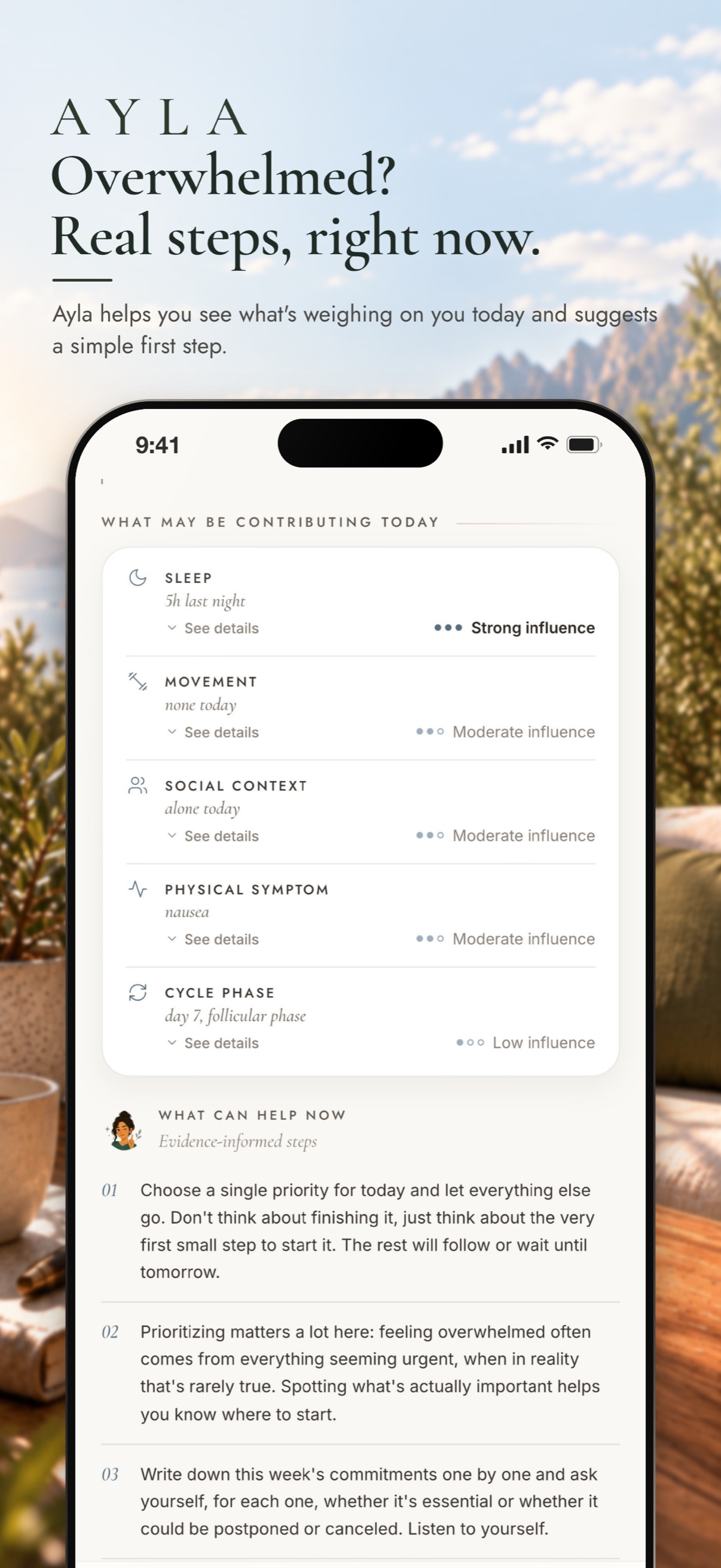 Screenshot 6 of Ayla: Cycle & Mood Tracker