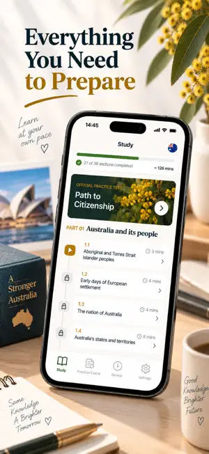 Citizen Prep Australia 2026 screenshot 2