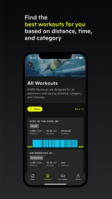 Screenshot #3 pour FORM Swim
