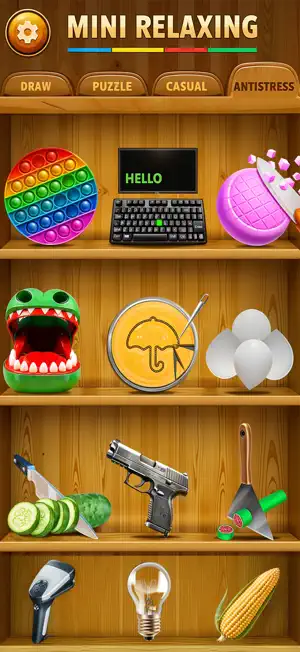 Mini Antistress Relaxing Games screenshot 1