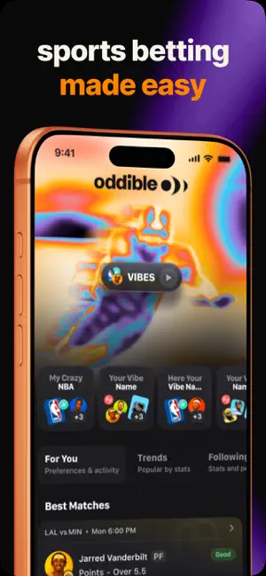 Oddible: AI Sports Betting screenshot 1