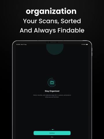 All QR Scanner iPad screenshot