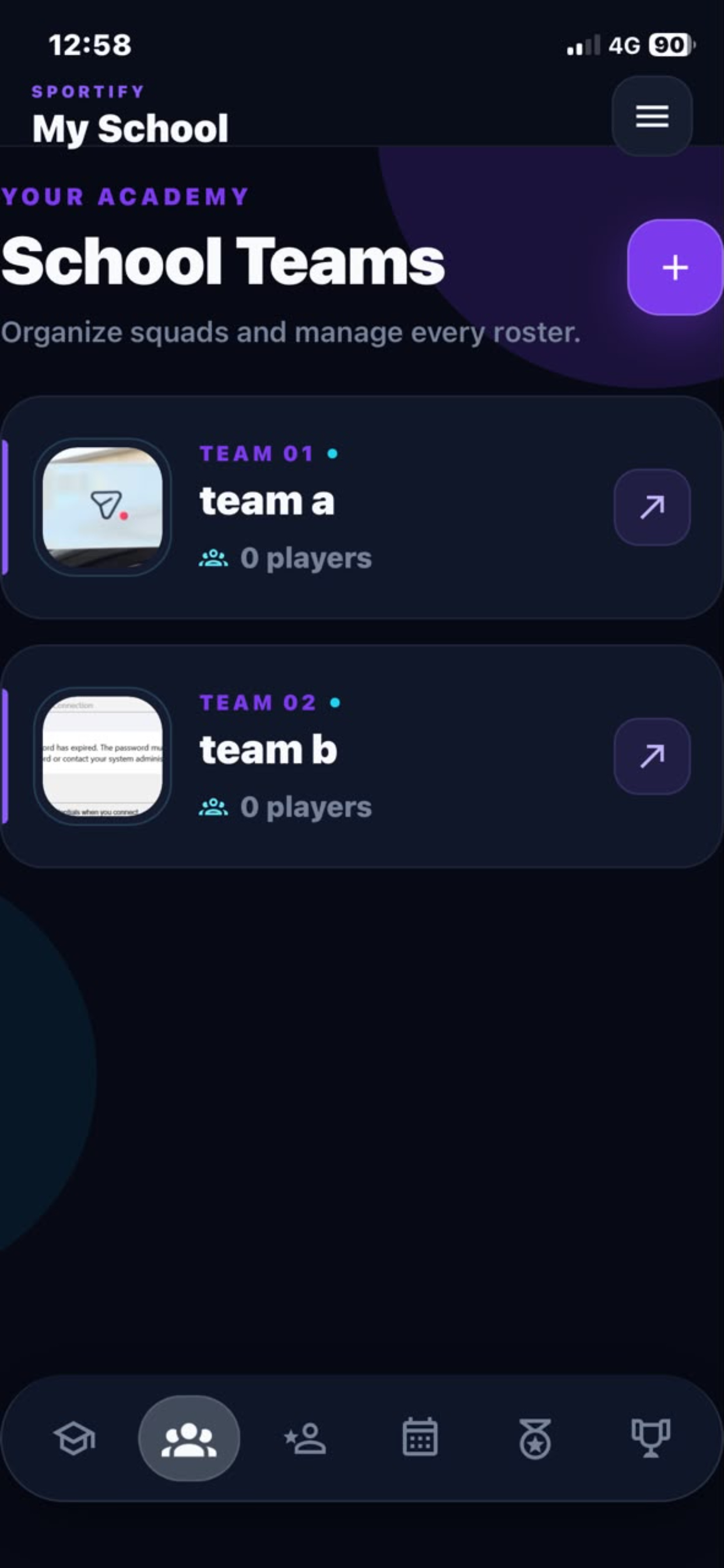 Sportify Tournament screenshot 5