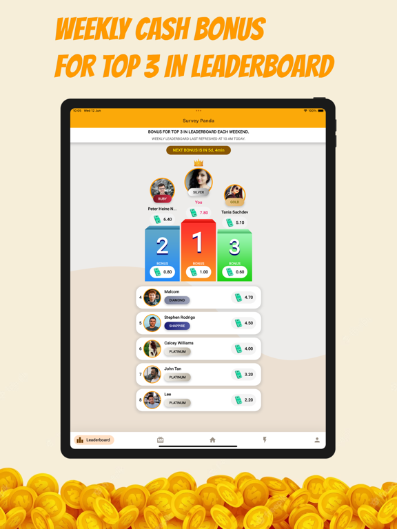Earn Rewards with Survey Panda iPad screenshot 8 - Productivity app