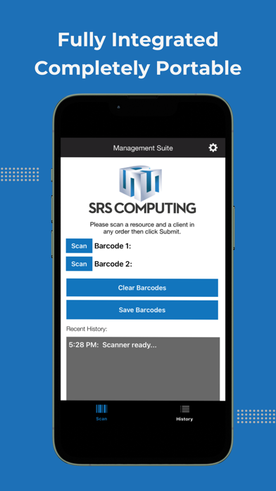 SRS Computing Mobile 9 Screenshot