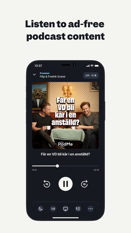 Podme: Premium Podcast player screenshot-3