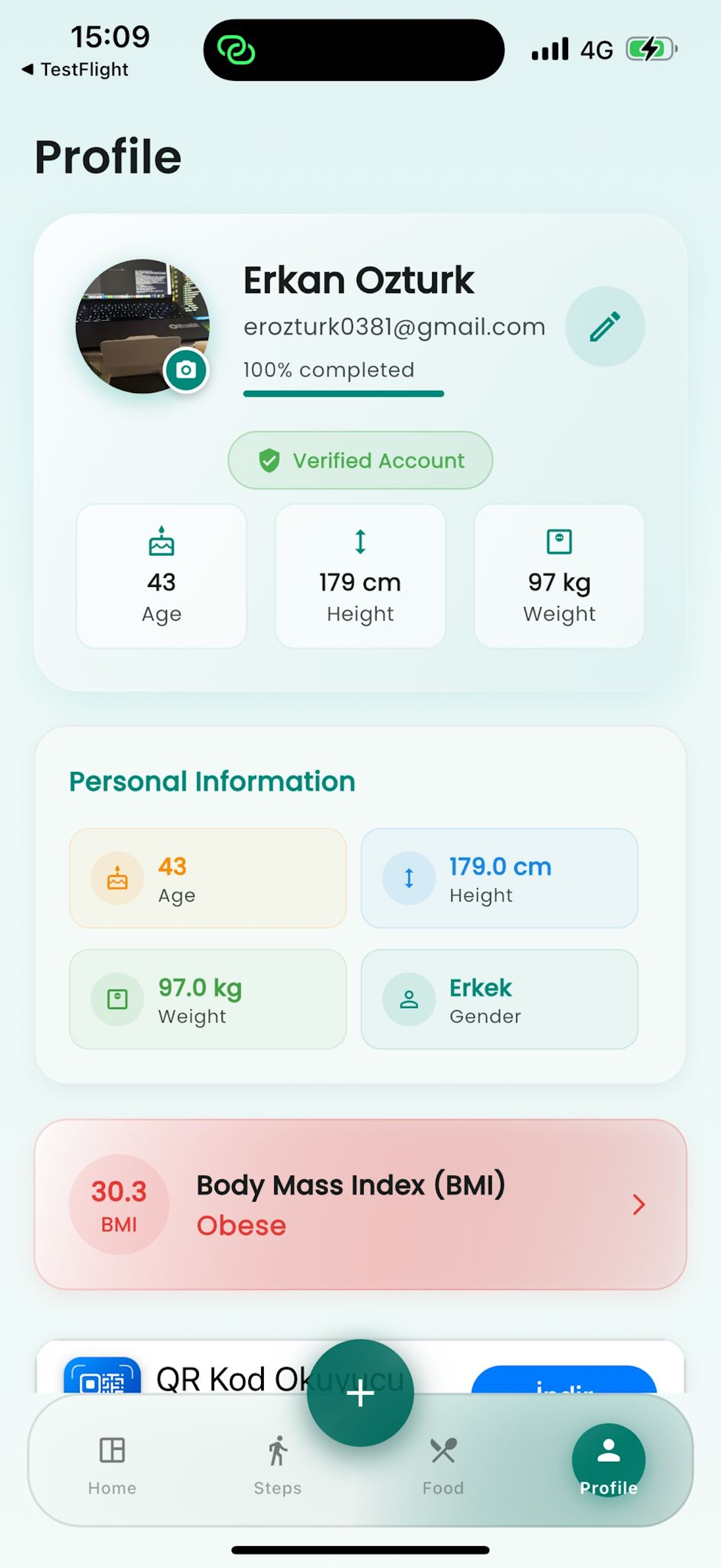 Sipone: Step Water Calorie