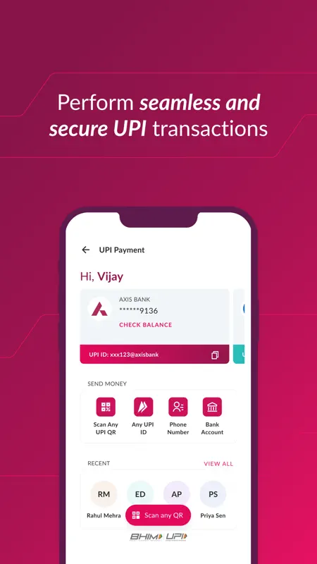 Axis Bank Mobile Banking screenshot 5 of 5