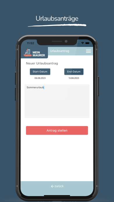 MeinMaurer Screenshot
